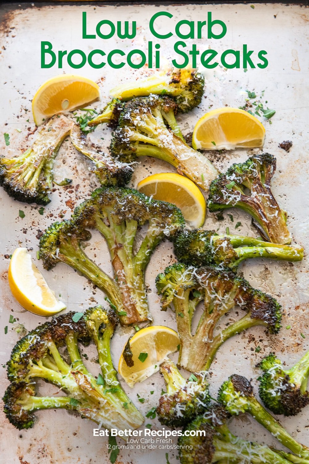 Low Carb Roasted Broccoli Steaks: Keto-Friendly Parmesan Recipe